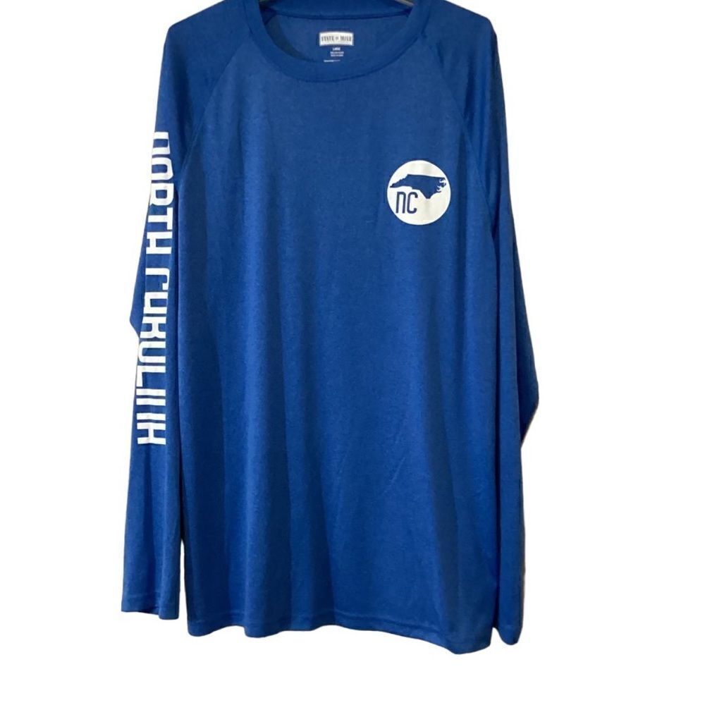 State of Mine North Carolina NC Top Large Athletic Tar Heels
